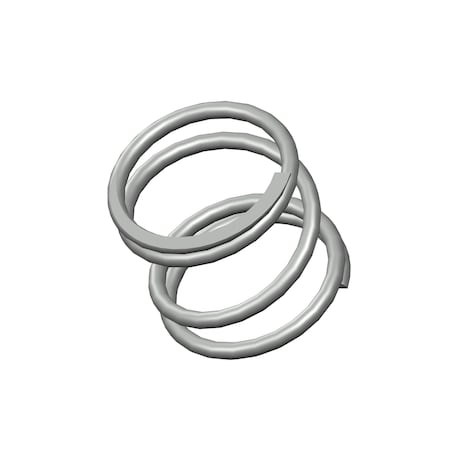 Approved Vendor Compression Spring, O=1.359, L= 1.28, W= .120 G309975037